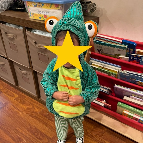 Chameleon costume or Pascal from Tangled - Picture 2 of 3